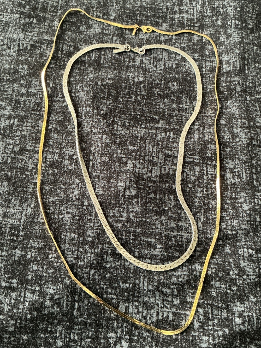Bundle 2 MONET Necklaces Silver / Gold Tone